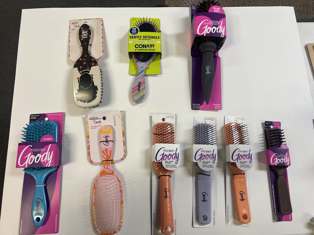 Goody/ConAir/Revlon Quality Hair Brush assortment .