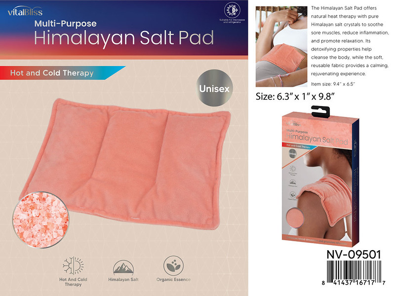 Multi purpose Himalayan salt Pad 6 " x 10 " x 1 "