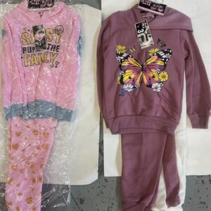 Girls , SZ: 4-7 , 3 piece Hoody Jogging se