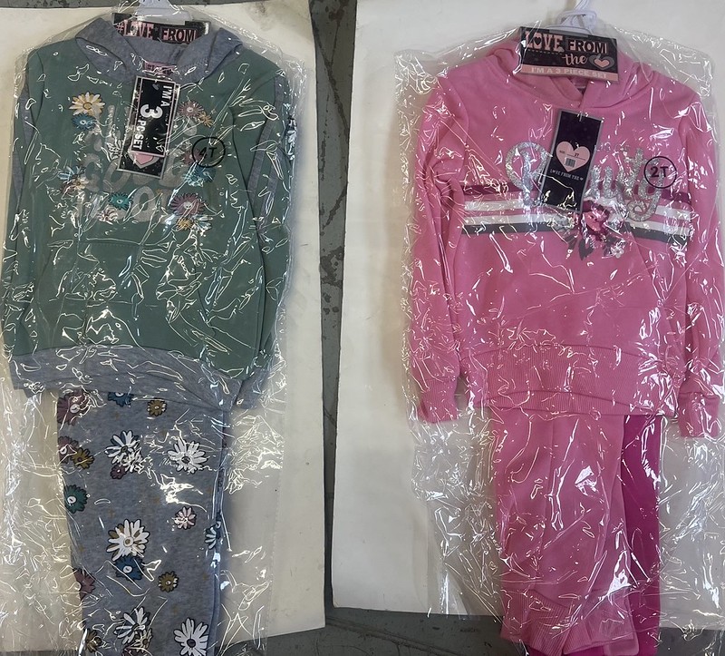 Toddler Girls 3 Piece Jogging set