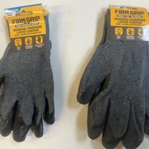 mens FIRM GRIP General purpose Latex Coated Work Glove.