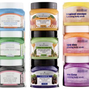 Enriched, 3 piece , 7 oz each , Body Scrub assortment