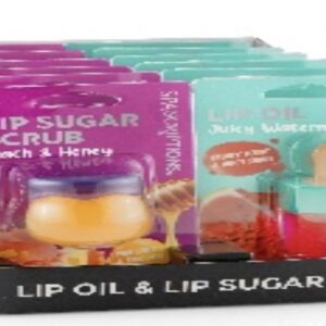 Lip Oil & Lip Sugar Scrub assortment .