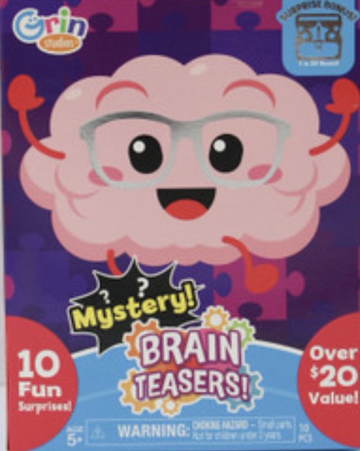 Grin Studios  10 piece Mystery Brain Teasers