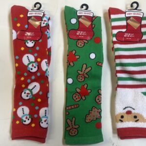 Girls Xmas Knee Sock