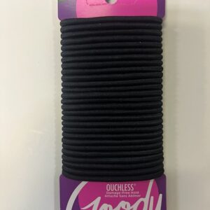 Goody , 27 count BLACK Pony Tail elastic