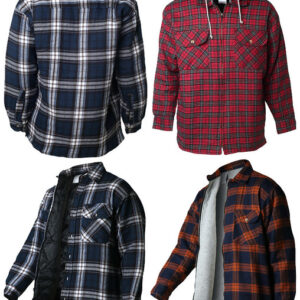 Mens Quality of 3 asst Style Plaid Jackets