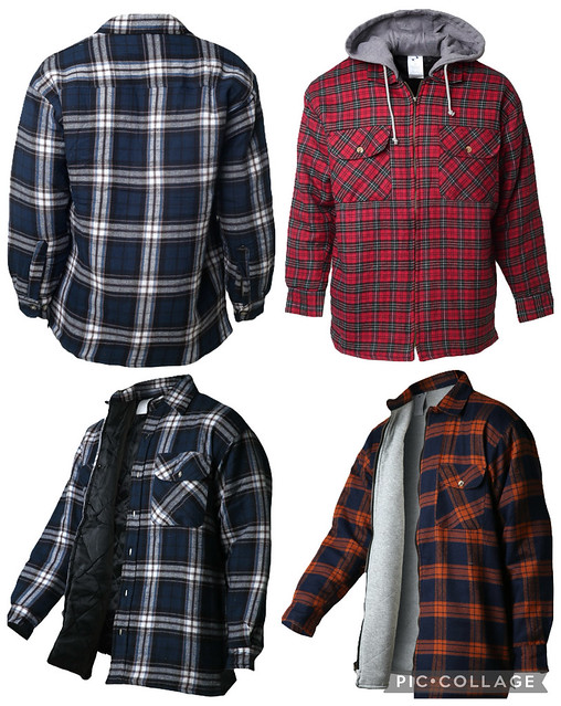 Mens Quality of 3 asst Style Plaid Jackets