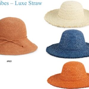 Ladies Raffia  Straw Hats . High quality . Sustainable and Eco - friendly .