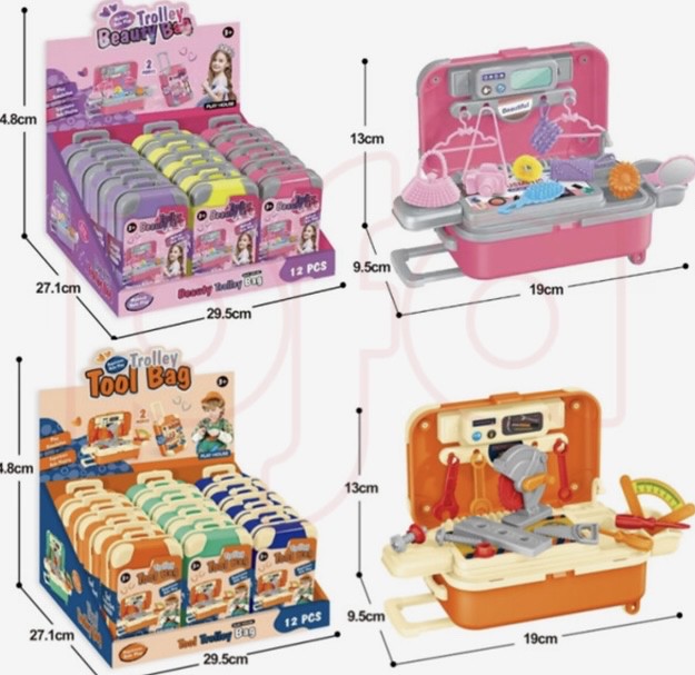 Trolley Beauty & Tools  Bag Toy