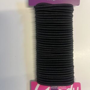 Goody , 37 ct ,BLACK Hair elastics .