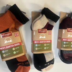 Mens Wrangler  Full Cushion & Reinforced Heel & Toe .