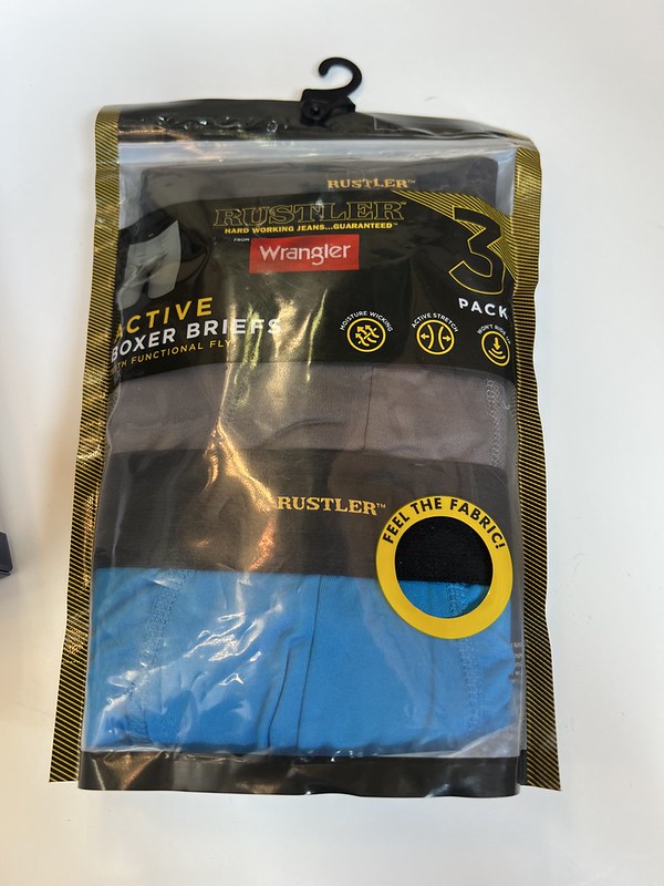 Mens WRANGLER. RUSTLER , 3 pack