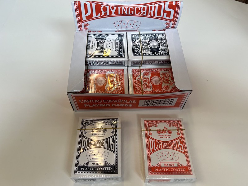 Plastic coated playing Cards