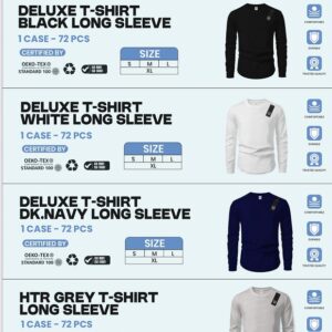 Mens Solid Col Cotton T-Shirt