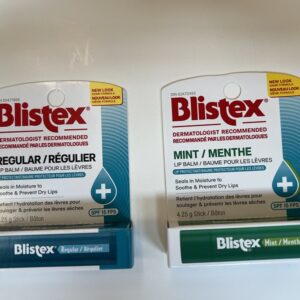 Blistex Lip balm .Reg & Mint