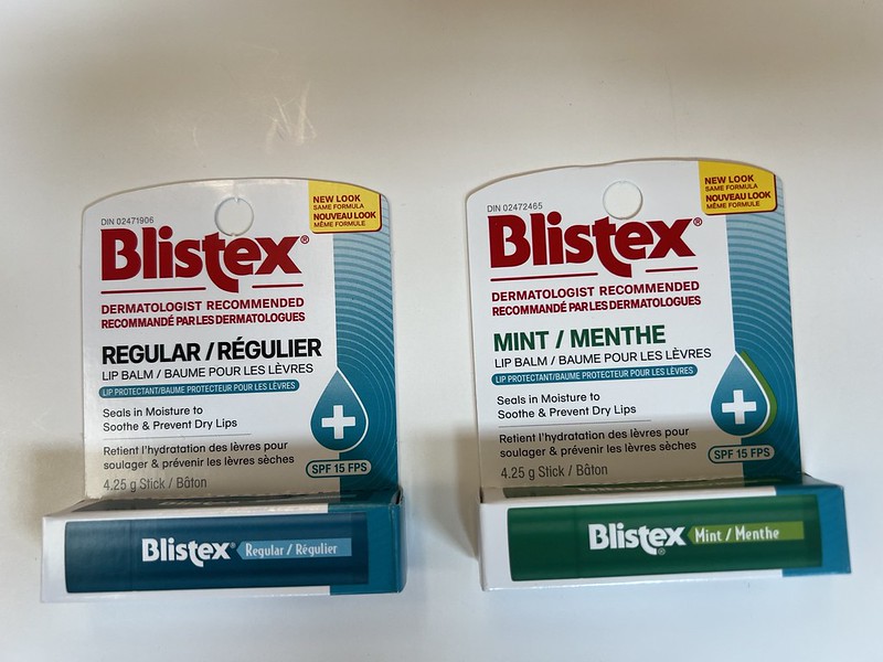 Blistex Lip balm .Reg & Mint