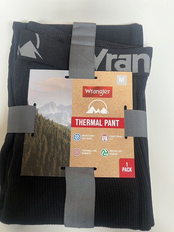 Mens WRANGLER Thermal Bottoms