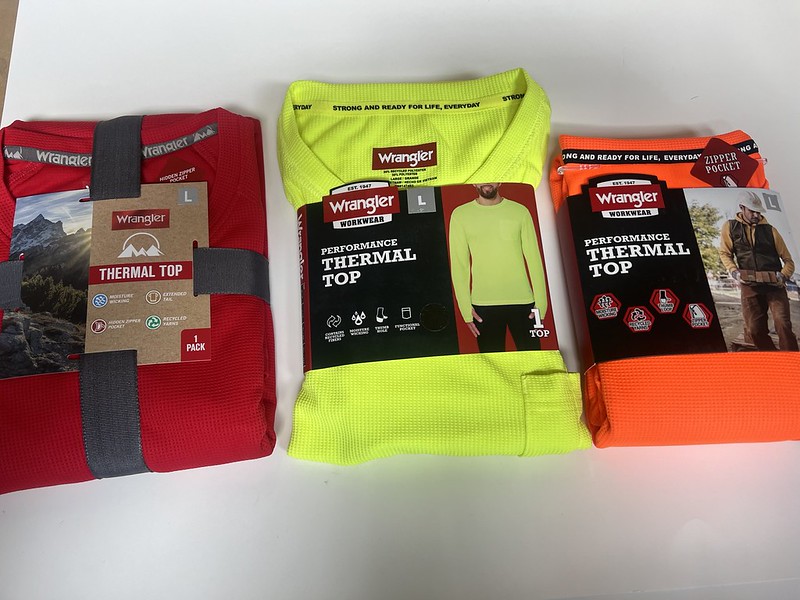 Mens Wrangler HI-VIS Performance Thermal Top