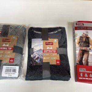 Mens WRANGLER Thermal Tops . Asst Styles