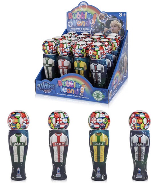 Soccer bubble Toy , 70 ml in display