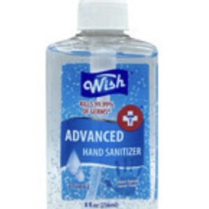 Wish Hand Sanitizer Gel with Pump  , 8 oz .