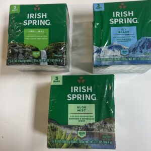 IRISH SPRING , 3 pack , 105 g  Bar Soap
