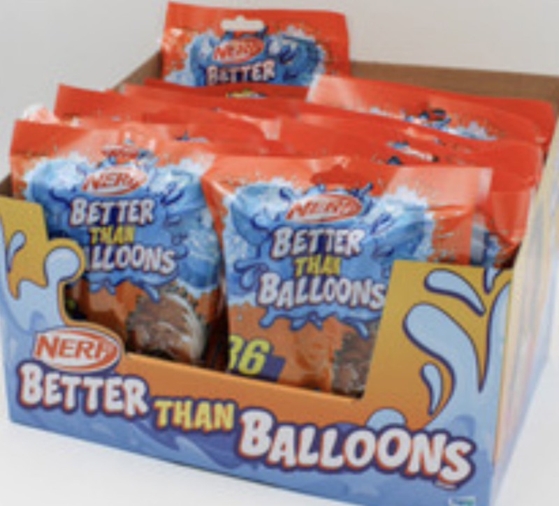 NERF Better Than Balloons 35 Pods Water Bombs