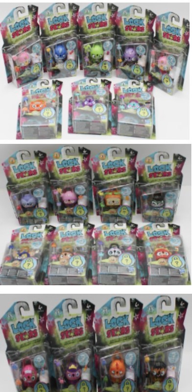 HASBRO Lock Stars Lock on Figurines