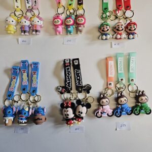 Trendy Keychains with Elastic Wrist