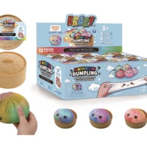 Krazy Rainbow Squishy 4 " Dumpling