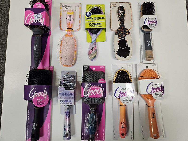Goody hairbrushes
