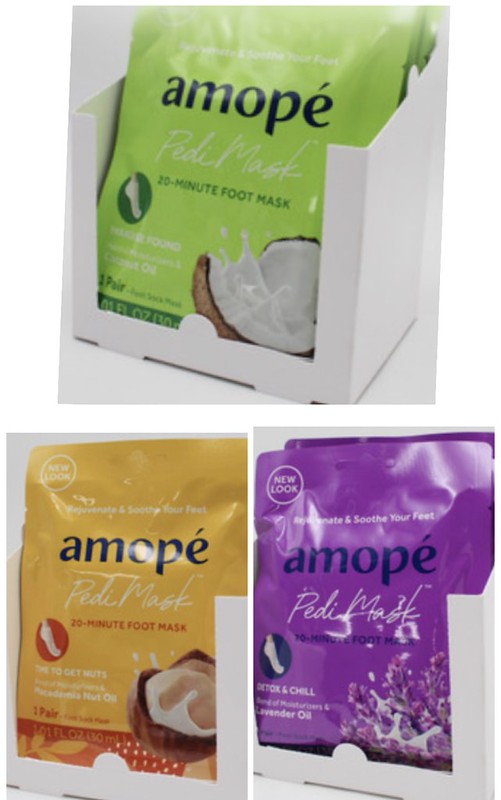 Amope , Foot Mask , Pairs . Rejuvanate