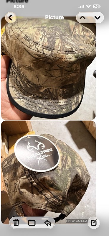 Mens Real Tree Adjustable