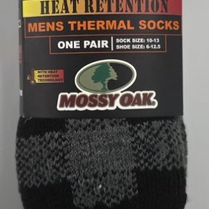 Mens MOSSY OAK Heat Retention Sock